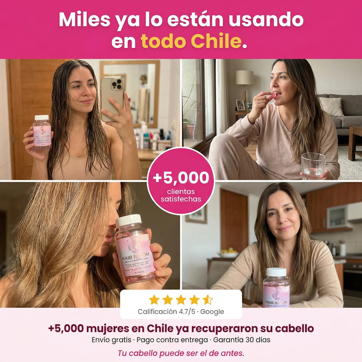 Recupera la densidad de tu cabello en 4 semanas — HairBloom™