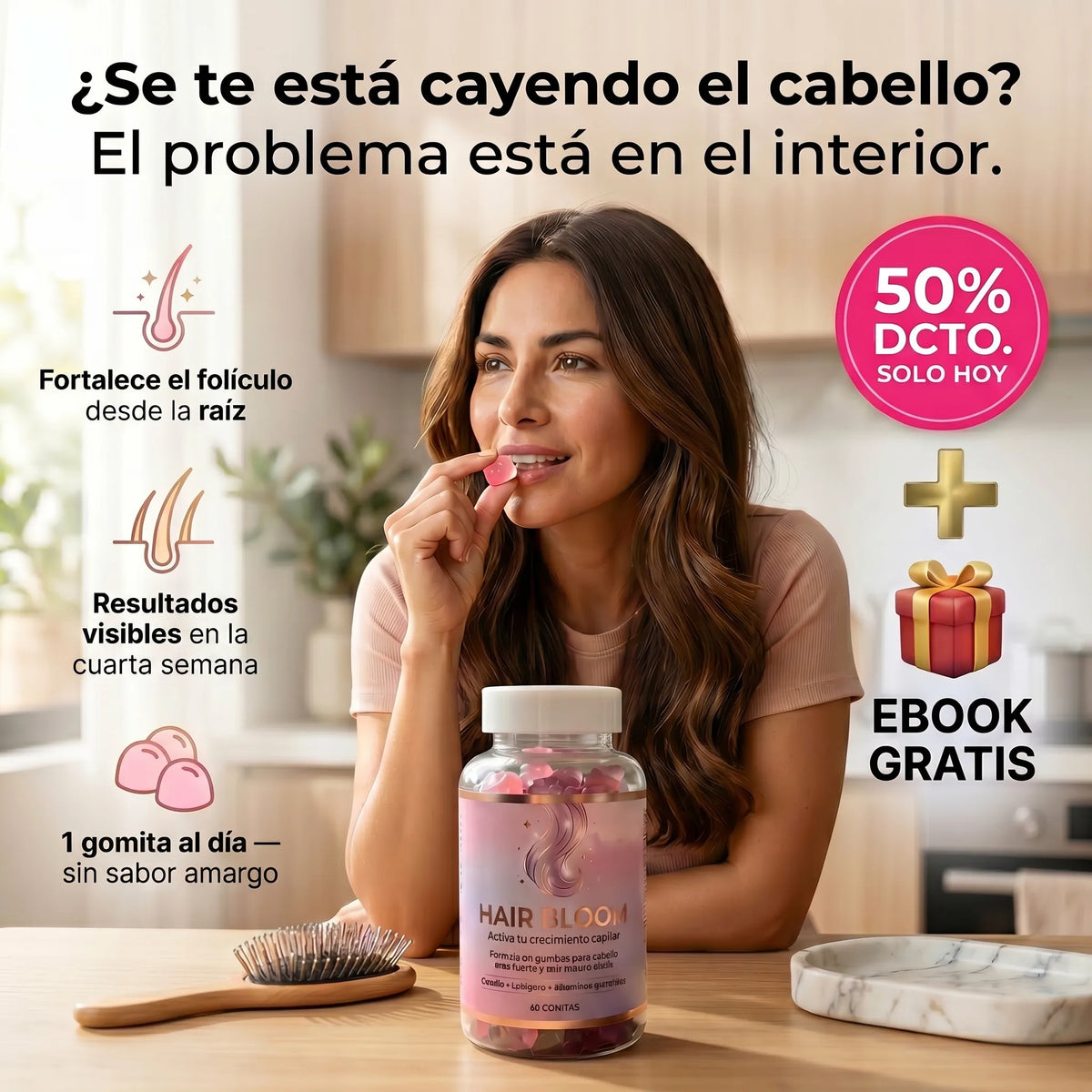 Recupera la densidad de tu cabello en 4 semanas — HairBloom™