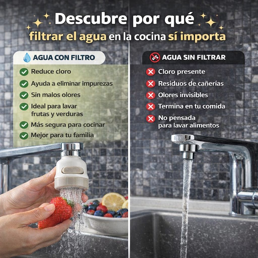 ⚠️ Quedan pocas unidades | AquaLuxe Pro™ - Purifica el agua de tu cocina